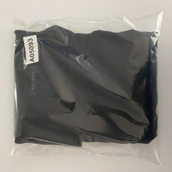 Cut Loose 3/4 Sleeve Pleated Back Knit Top Size Large Dark Gray - Picture 10 of 10